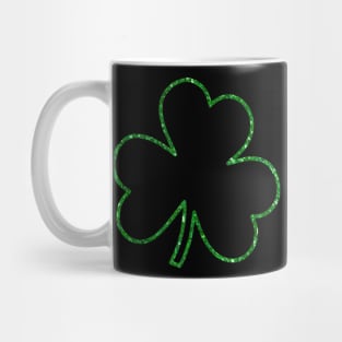 Green Clover Irish Lucky Shamrock Happy St Patrick's Day Mug